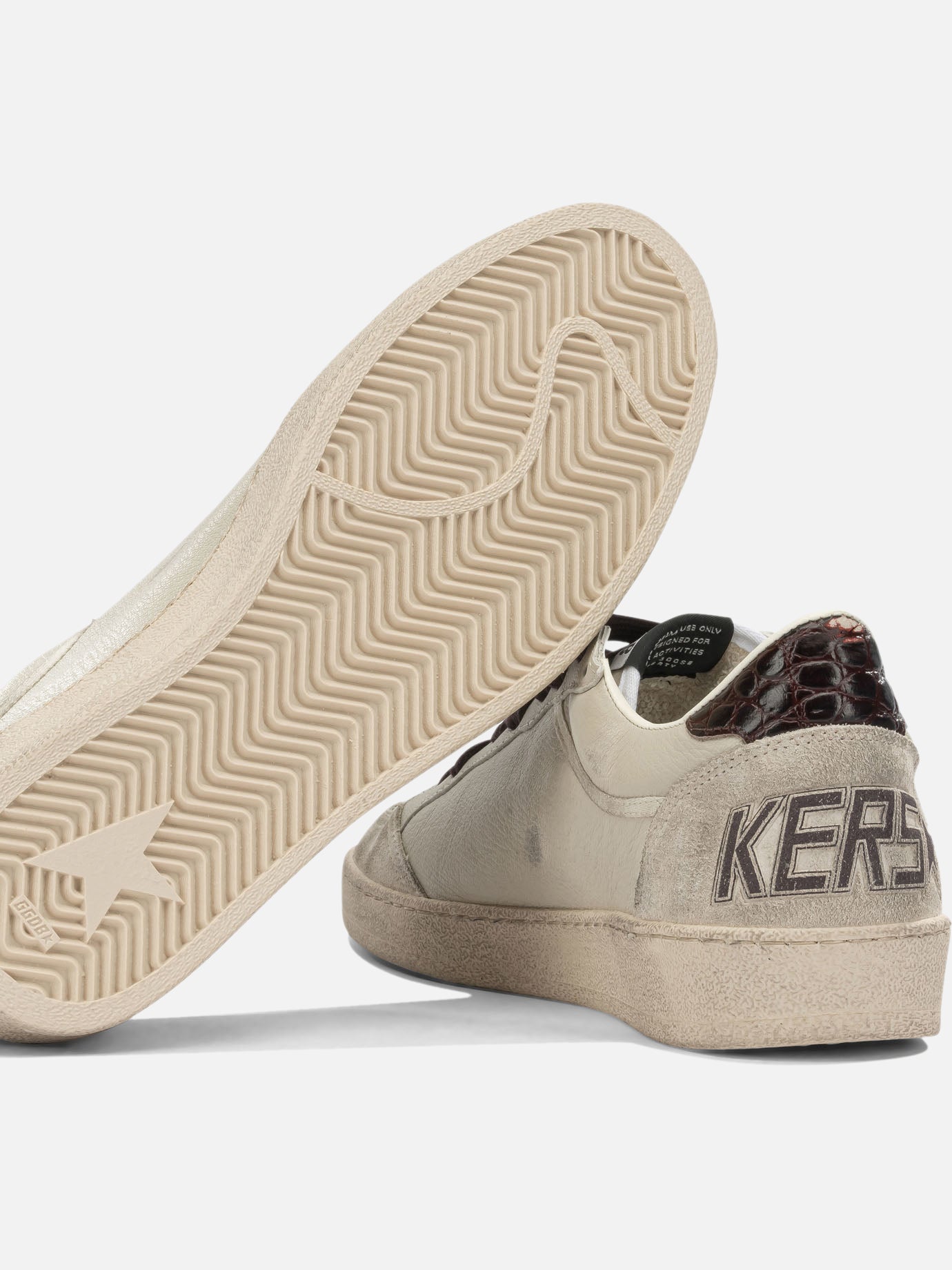 Low top sneakers 49% goat leather 38% cow leather 13% polyamide - 100% thermoplastic polyurethane Beige - Golden Goose Men | PDP | VIETTI Online Store | Zoom-Modal_5