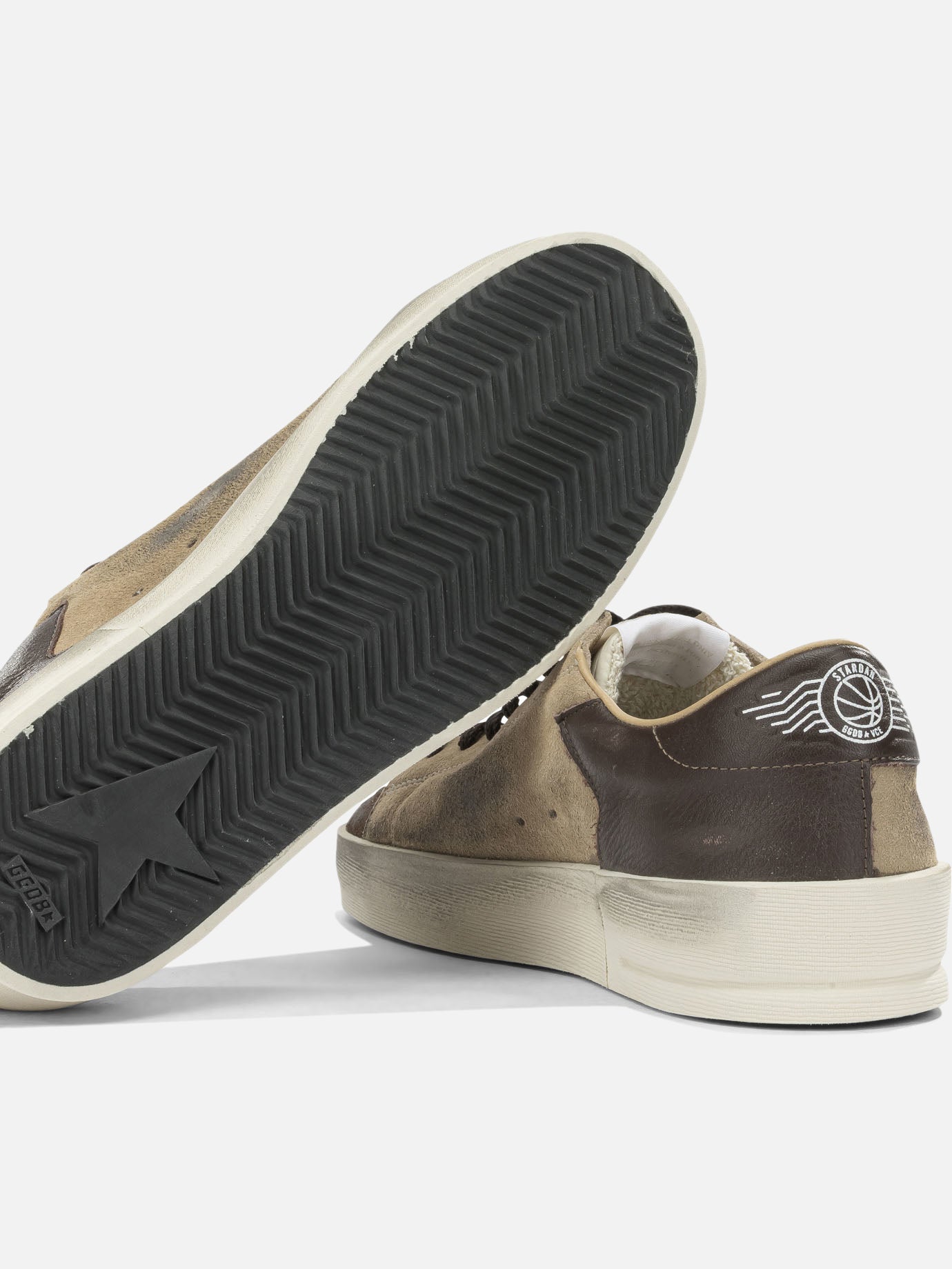 Sneaker basse 75% cow leather 20% polyamide 5% spandex - 100% thermoplastic polyurethane Beige - Golden Goose Uomo | PDP | VIETTI Online Store | Zoom-Modal_5