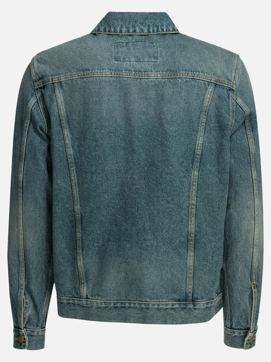 Denim jackets Solid colour Light blue - Golden Goose Men | PLP | VIETTI Online Store | 2