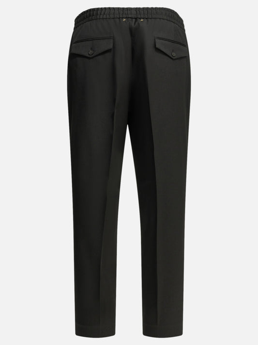 Tailored trousers Solid colour Black - Golden Goose Men | PLP | VIETTI Online Store | 2