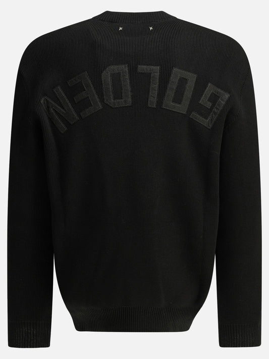 Crewneck sweaters Solid colour Black - Golden Goose Men | PLP | VIETTI Online Store | 2