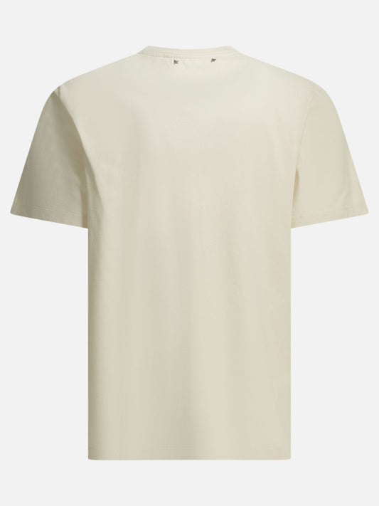 Crewneck t-shirts Logo White - Golden Goose Men | PLP | VIETTI Online Store | 2