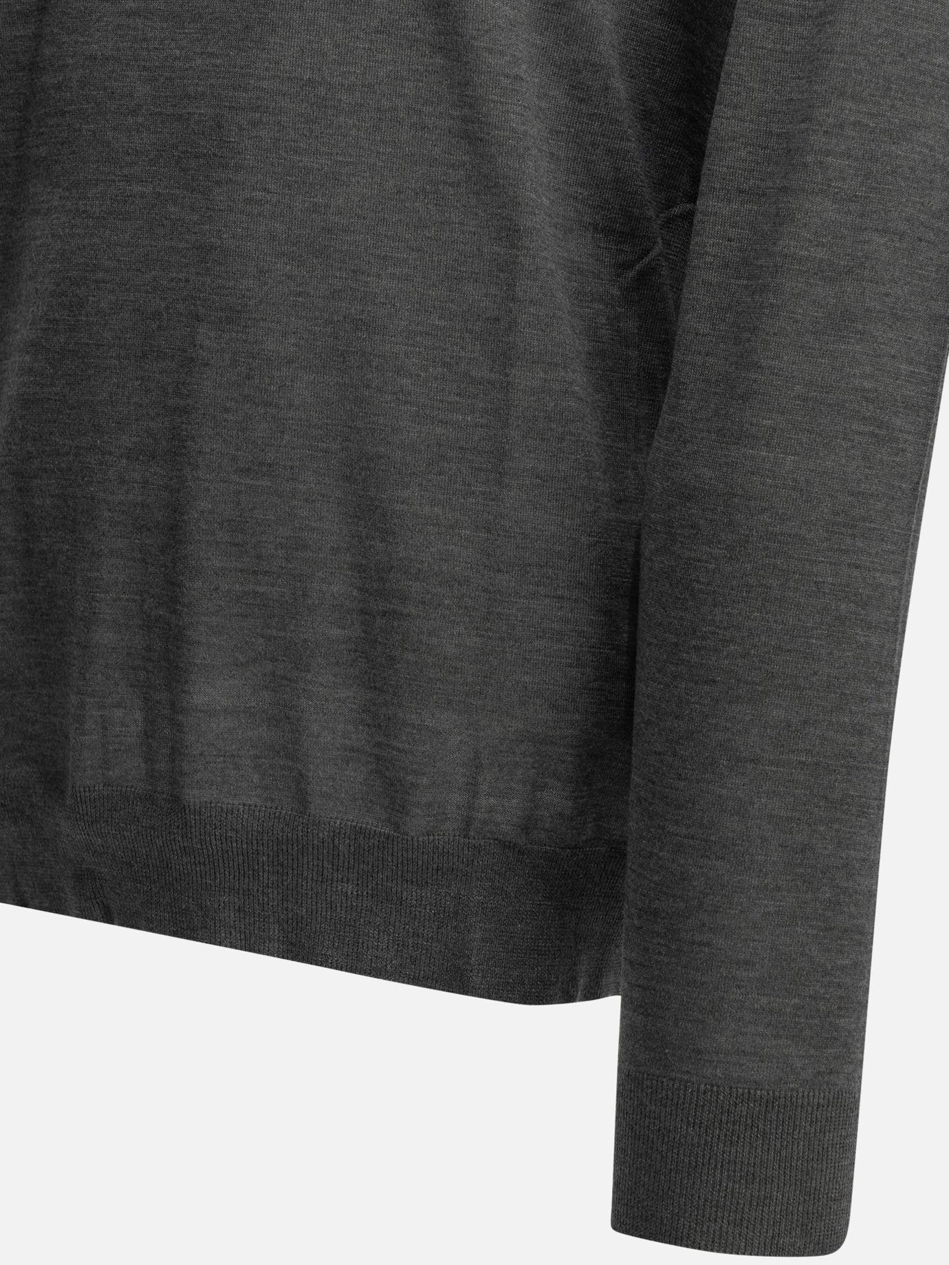 Polo sweater Solid colour Grey - Golden Goose Men | PDP | VIETTI Online Store | Zoom-Modal_4