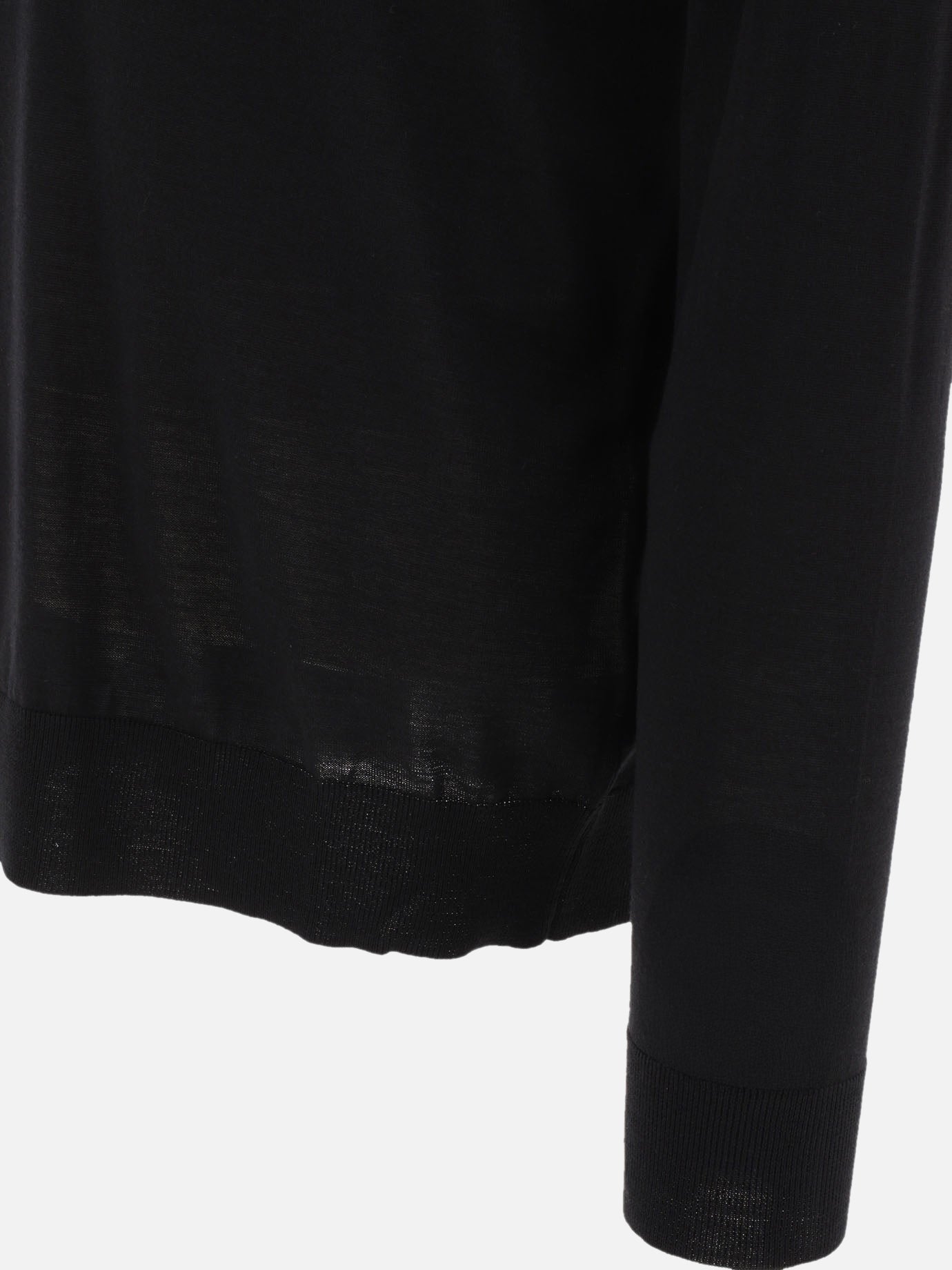 Polo sweater Solid colour Black - Golden Goose Men | PDP | VIETTI Online Store | Zoom-Modal_4