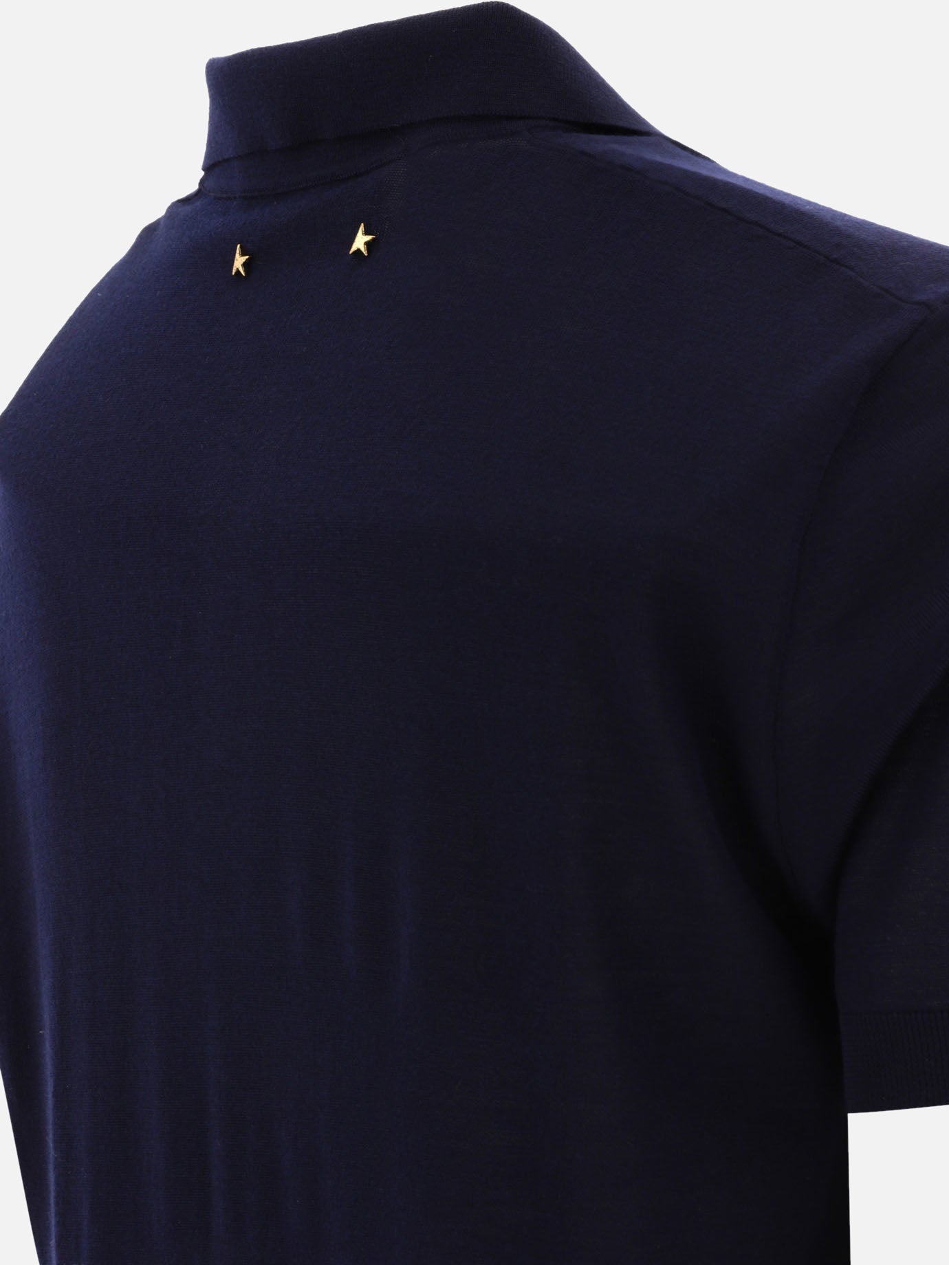 Polo shirts with buttons Solid colour Blue - Golden Goose Men | PDP | VIETTI Online Store | Zoom-Modal_4