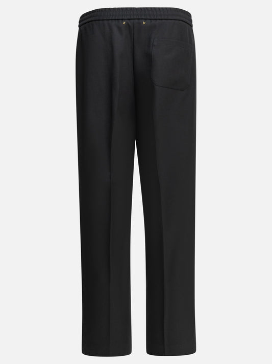 Leisure trousers Solid colour Blue - Golden Goose Men | PLP | VIETTI Online Store | 2