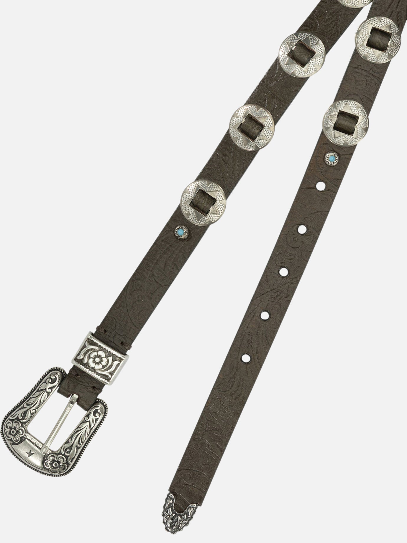 Leather belts 100% cow leather Green - Golden Goose Women | PDP | VIETTI Online Store | Zoom-Modal_2