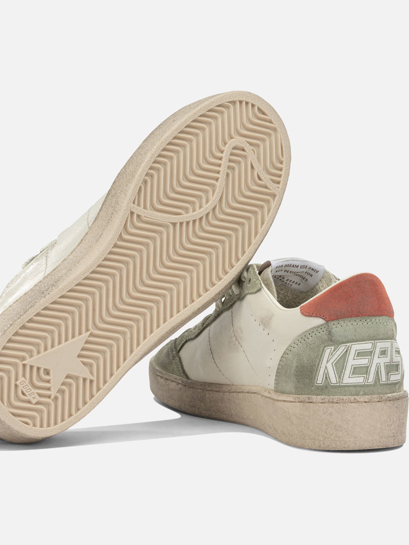 Low top sneakers 60% cow leather 36% ovine leather 4% goat leather - 100% thermoplastic polyurethane Green - Golden Goose Women | PDP | VIETTI Online Store | Zoom-Modal_5