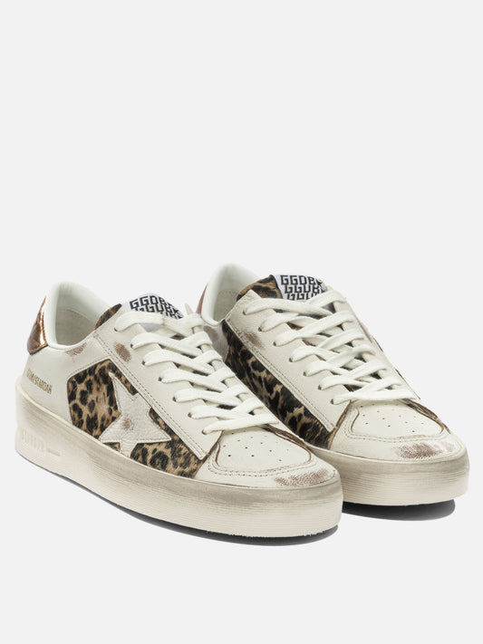 Low top sneakers 58% goat leather 42% cow leather - 100% thermoplastic polyurethane Beige - Golden Goose Women | PLP | VIETTI Online Store | 2