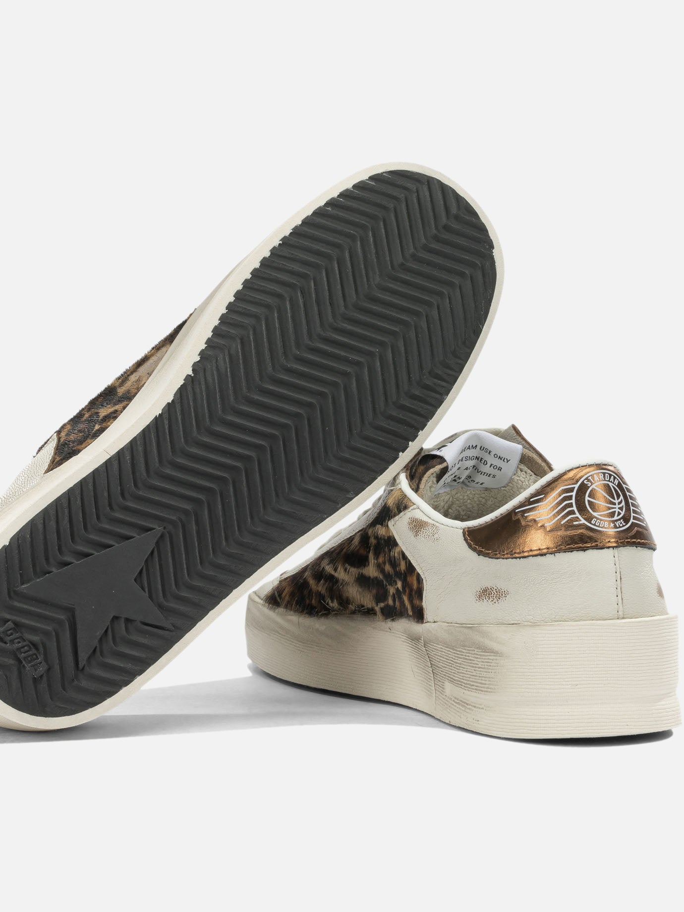 Low top sneakers 58% goat leather 42% cow leather - 100% thermoplastic polyurethane Beige - Golden Goose Women | PDP | VIETTI Online Store | Zoom-Modal_5