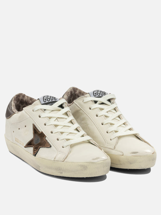 Low top sneakers 47% ovine leather 42% cow leather 8% polyurethane 3% viscose - 100% rubber Brown - Golden Goose Women | PLP | VIETTI Online Store | 2