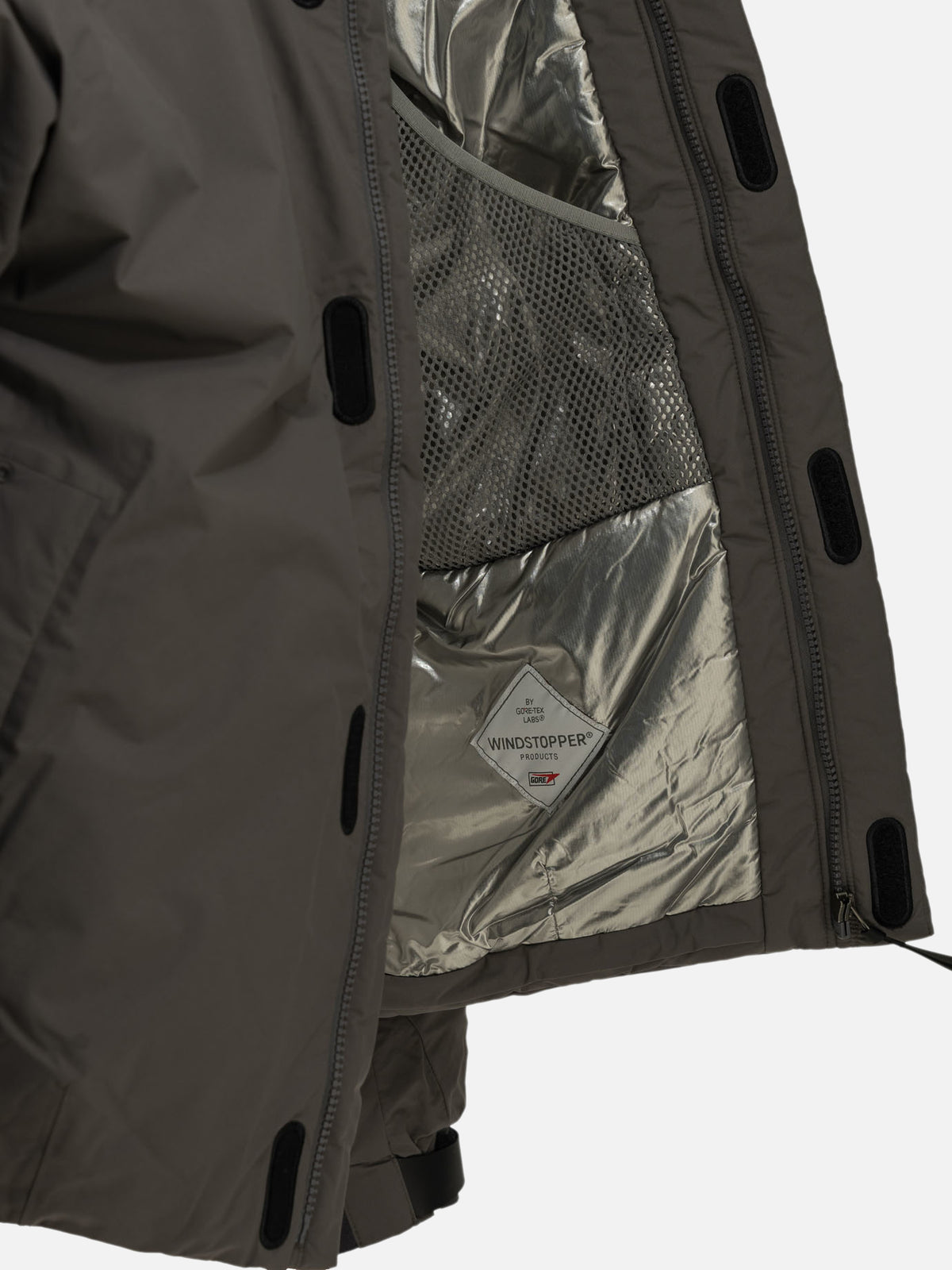 Goldwin "Windstopper" Short Down Jacket Grey