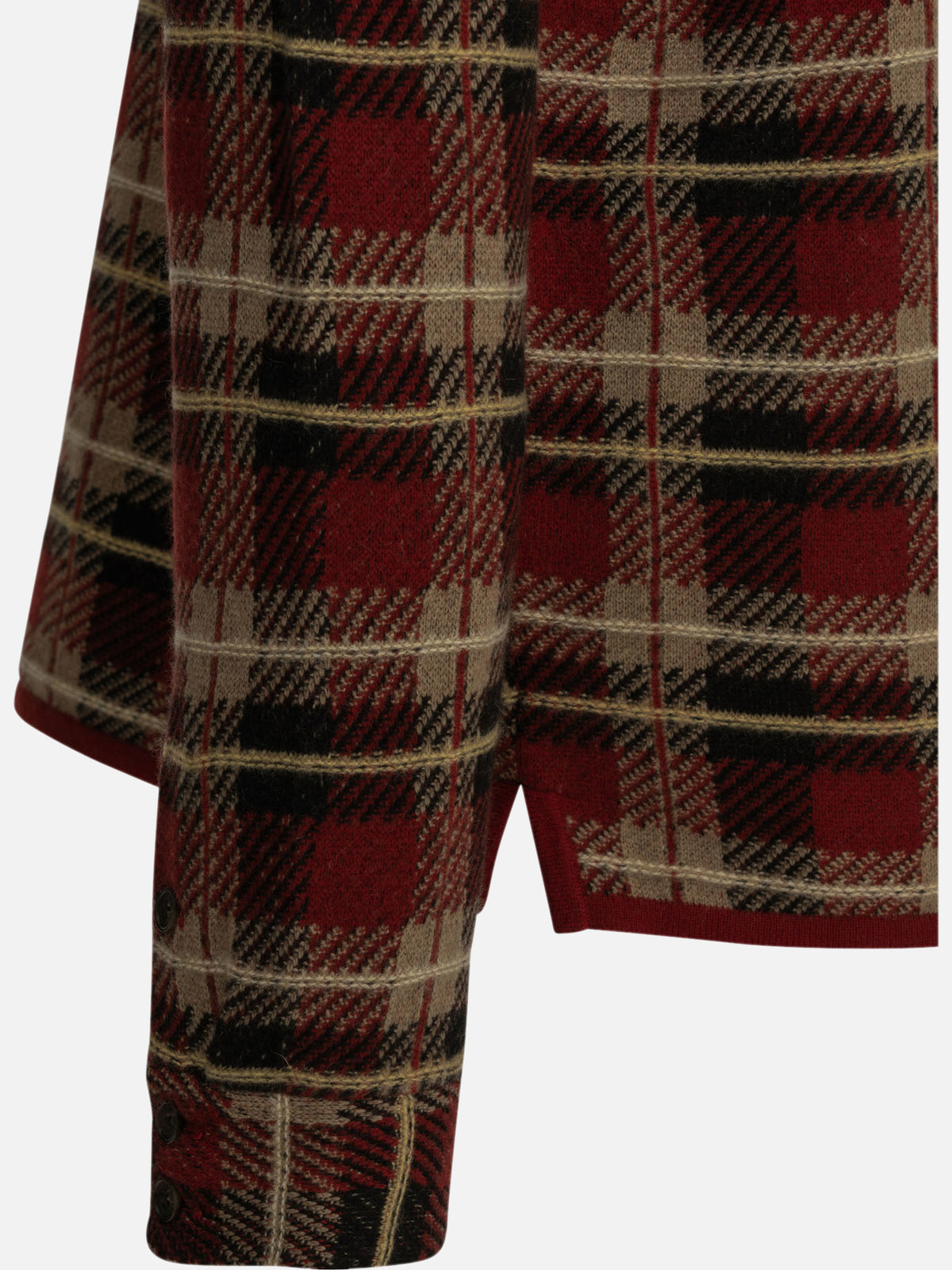 Guest in Residence Casual cashmere shirt Red