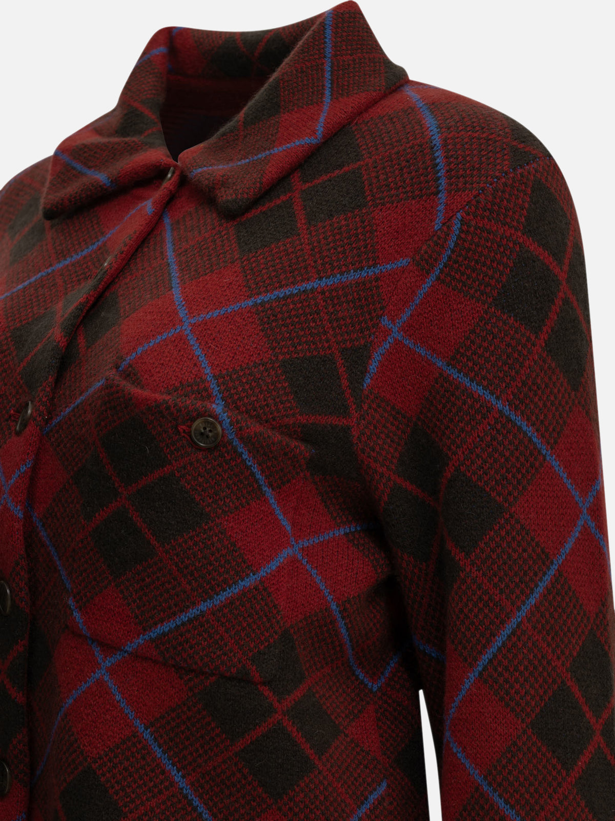 Guest in Residence "Dylan" Cardigan Red