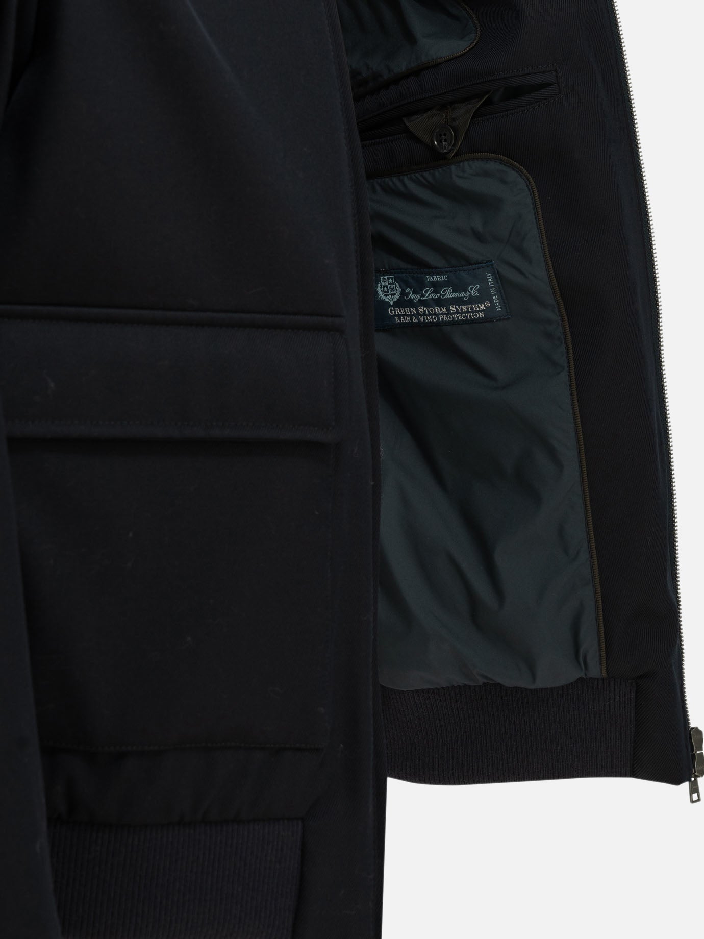 Bomber jackets Solid colour Blue - Herno Men | PDP | VIETTI Online Store | Zoom-Modal_6