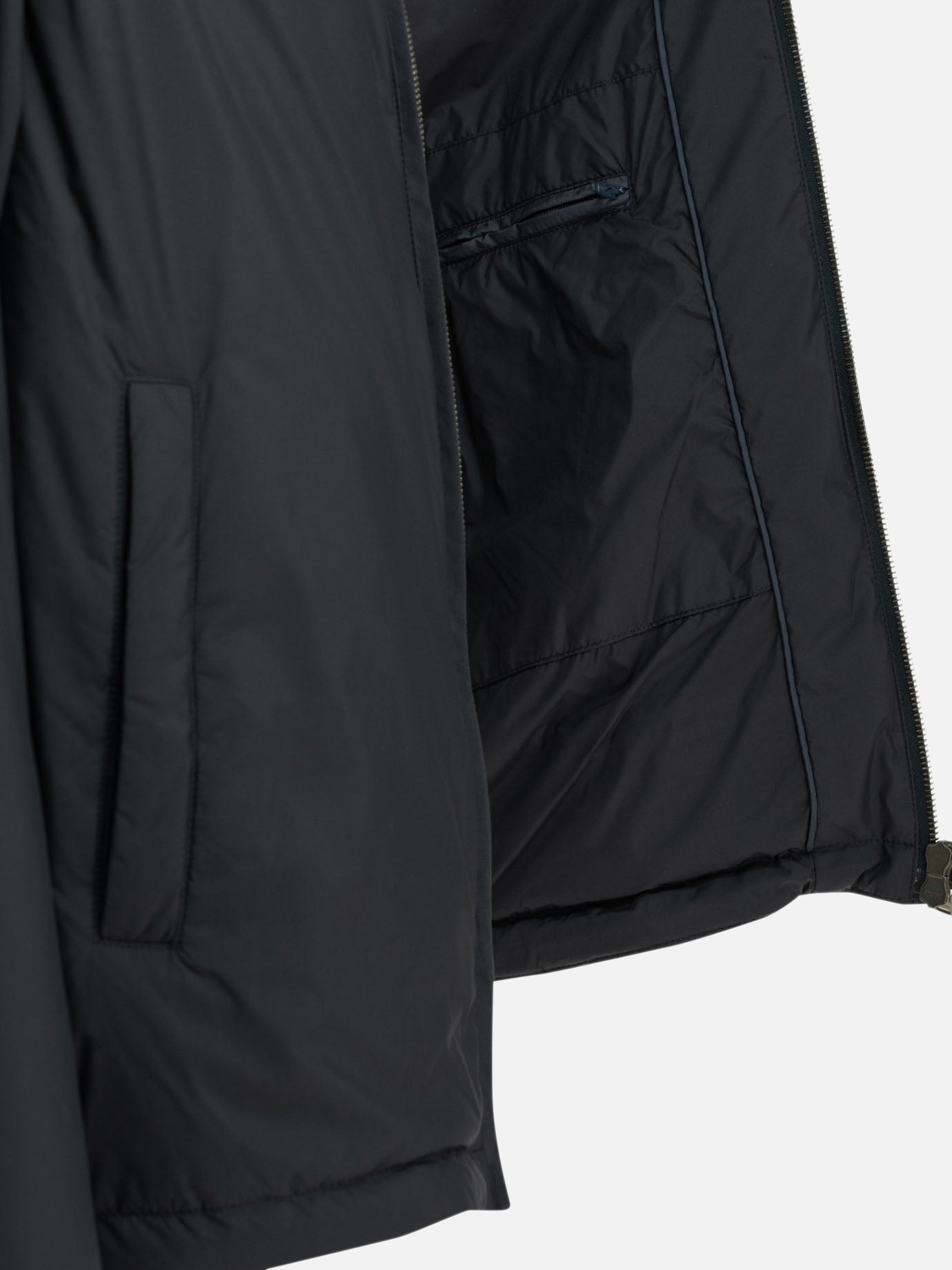 Quilted & Utility Jackets Solid colour Blue - Herno Men | PDP | VIETTI Online Store | Zoom-Modal_6