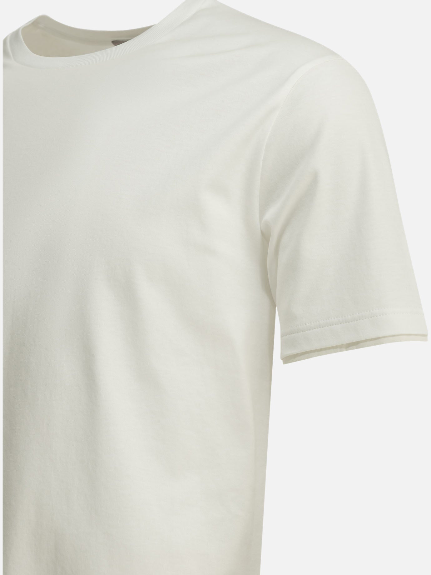 Crewneck t-shirts Solid colour White - Herno Men | PDP | VIETTI Online Store | Zoom-Modal_6