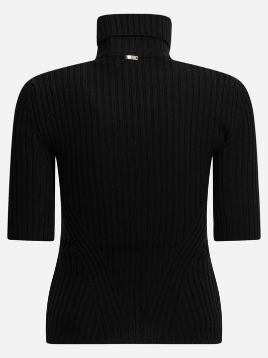 Herno Wool Turtleneck Sweater Black