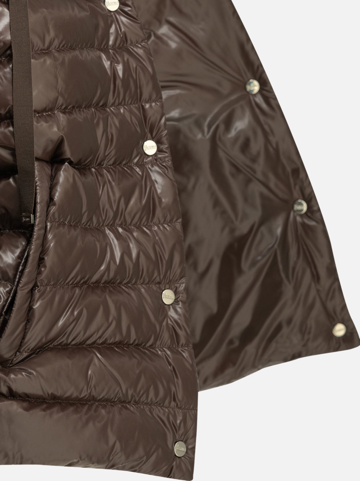 Down jackets Solid colour Brown - Herno Women | PDP | VIETTI Online Store | Zoom-Modal_4