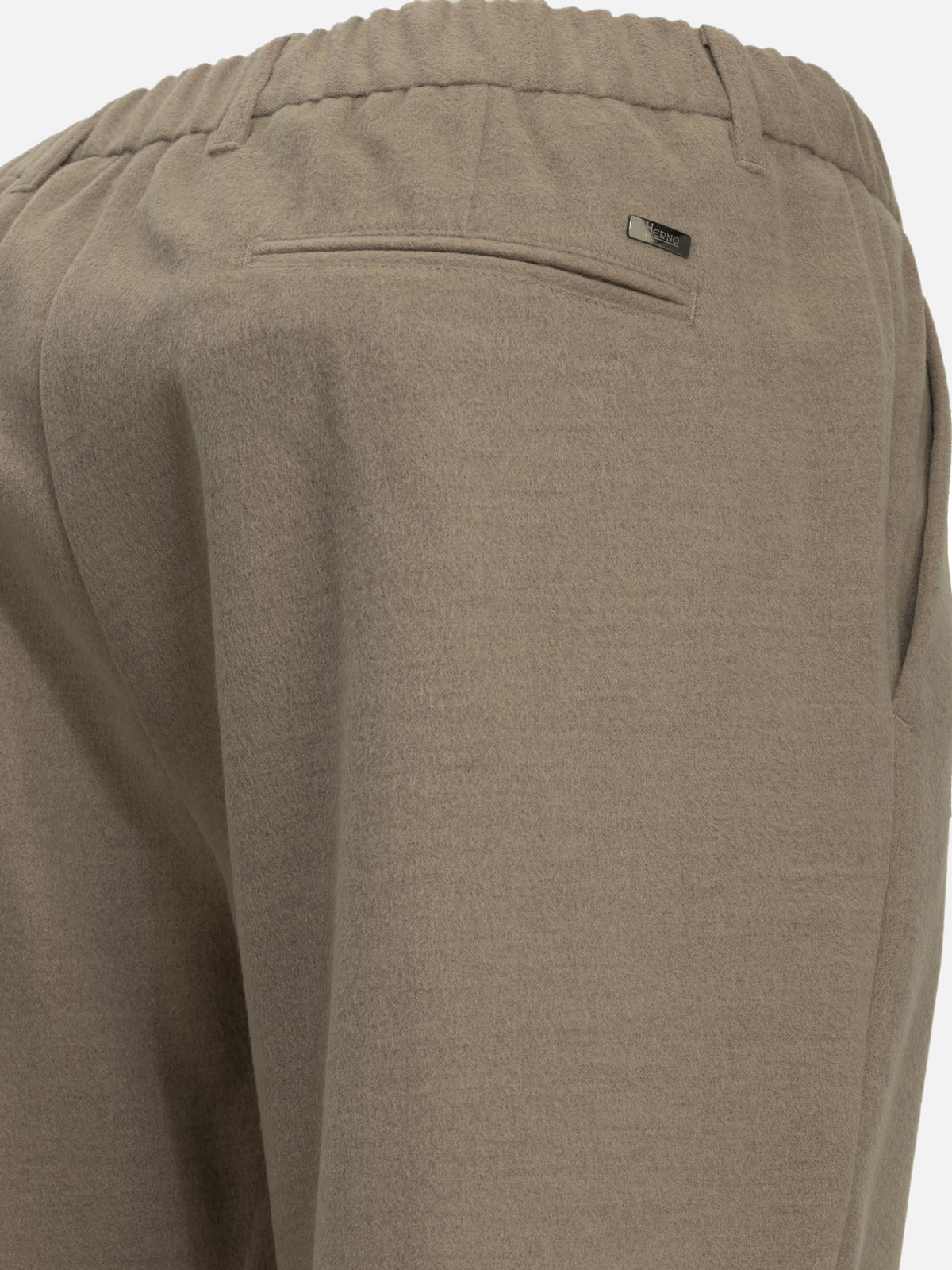 Herno Wool blend sasual pants Beige