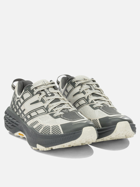 Low top sneakers 100% synthetic fabric - 100% rubber Grey - Hoka Men | PLP | VIETTI Online Store | 2