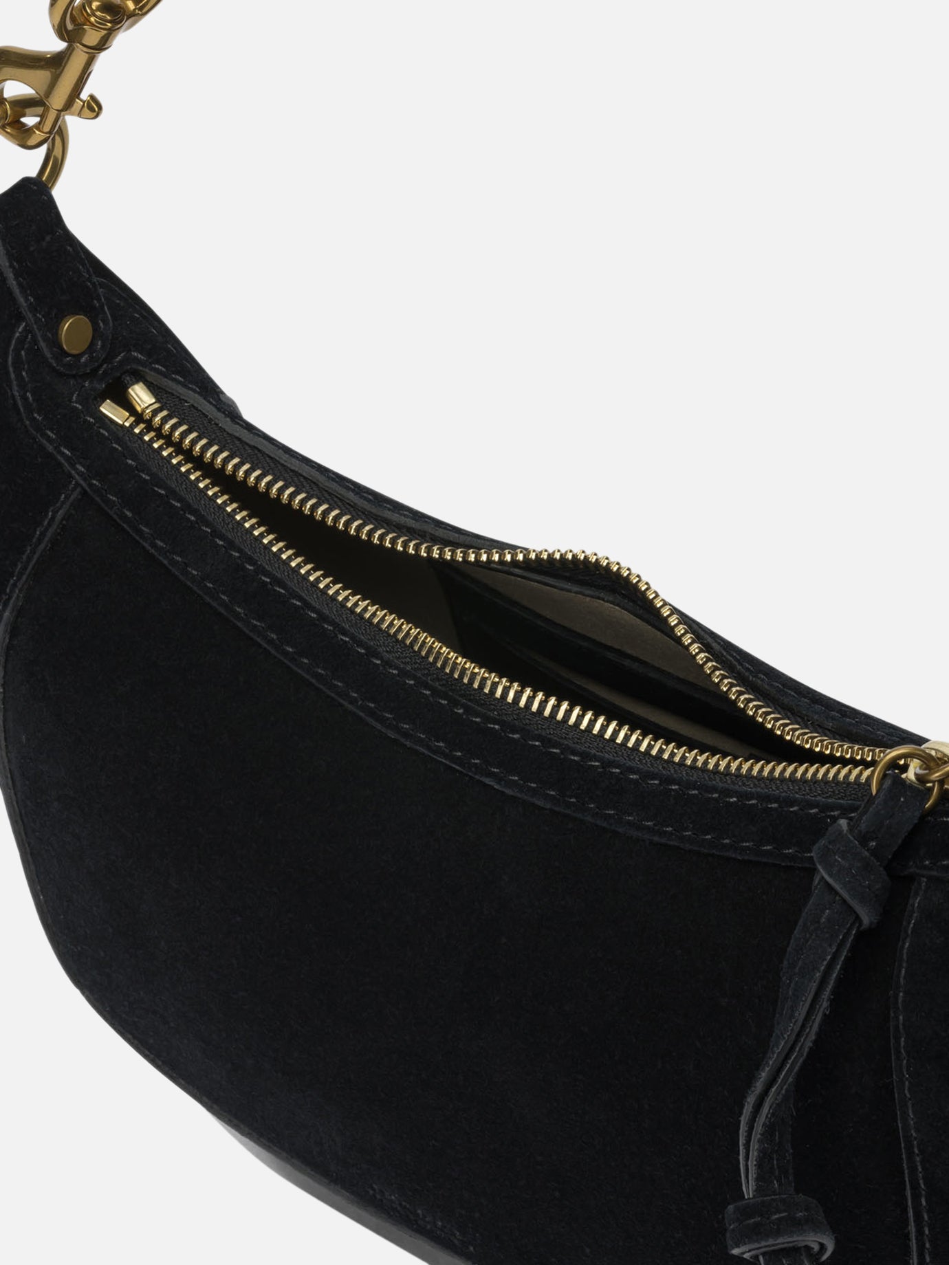 Borse piccole 100% calf suede - Lining: 60% polyamide 40% polyurethane - Other fabric: 100% cow leather Nero - Isabel Marant Donna | PDP | VIETTI Online Store | Zoom-Modal_5