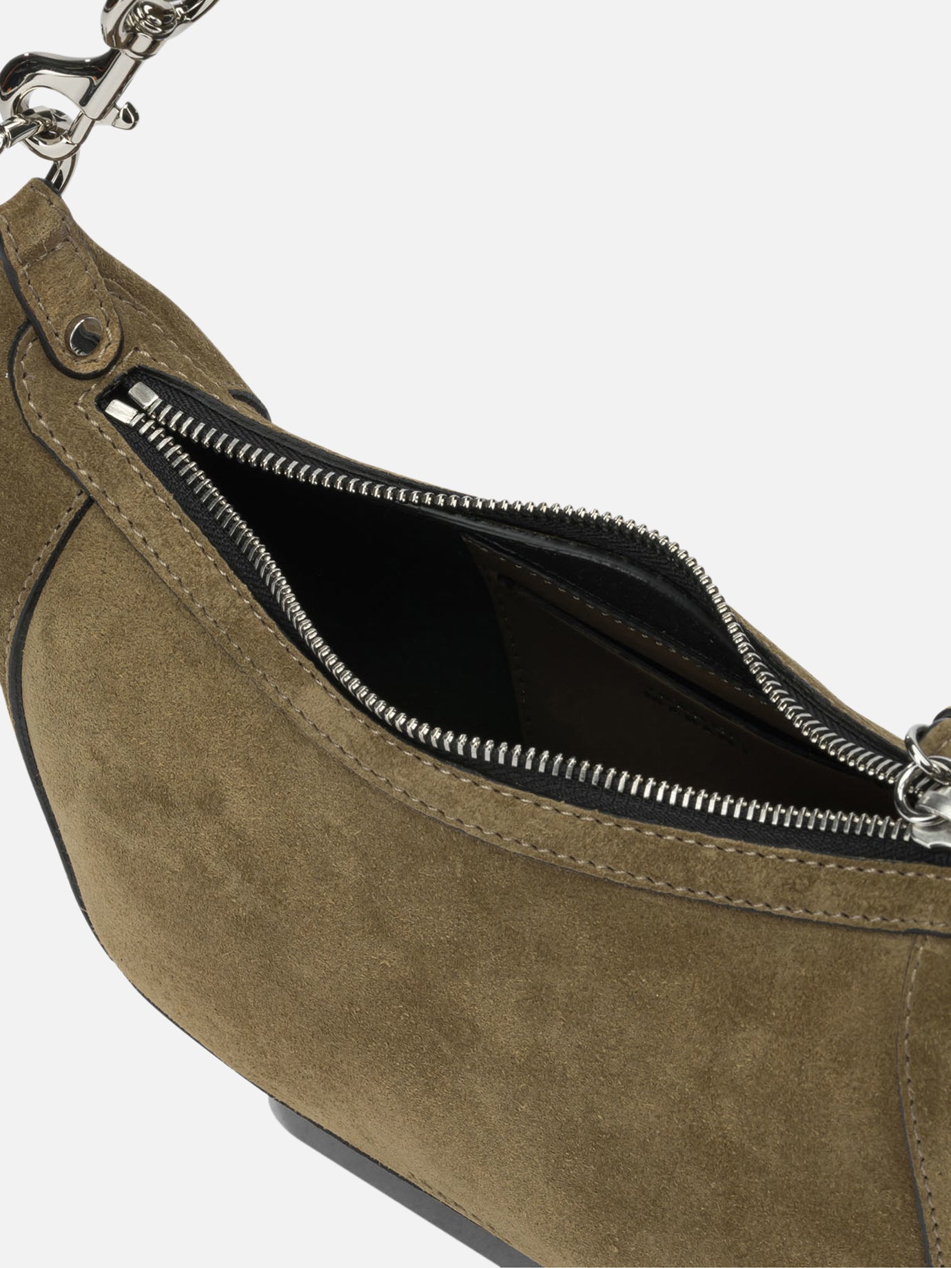 Borse piccole 100% calf suede - Lining: 60% polyamide 40% polyurethane - Other fabric: 100% cow leather Marrone - Isabel Marant Donna | PDP | VIETTI Online Store | Zoom-Modal_5