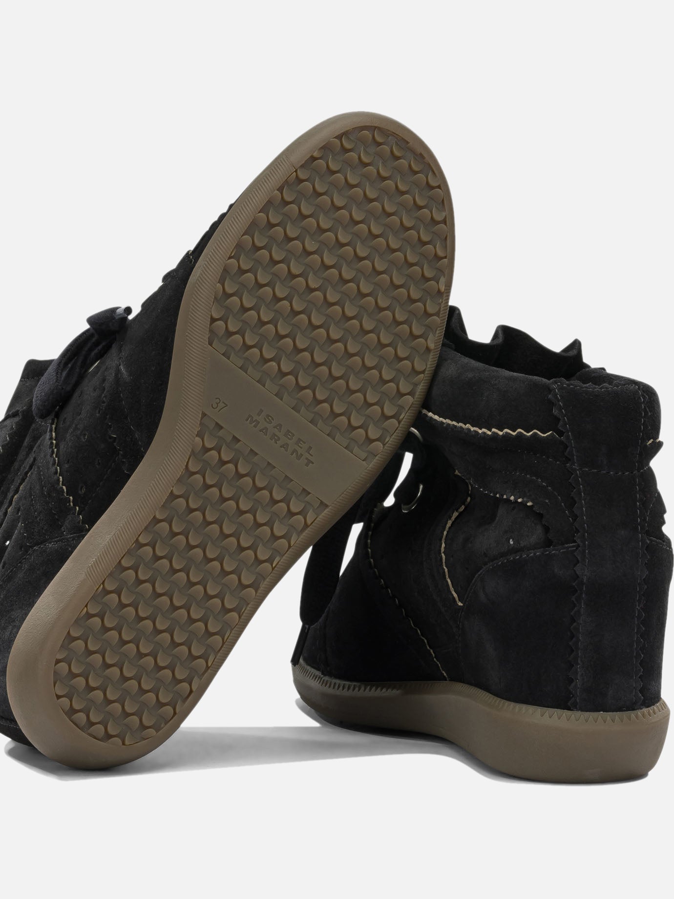 Sneaker alte 100% cow leather - 100% rubber Nero - Isabel Marant Donna | PDP | VIETTI Online Store | Zoom-Modal_5
