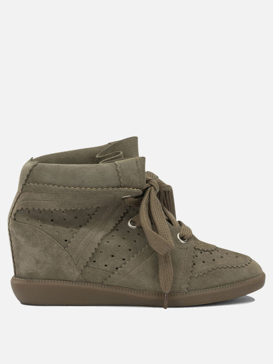 Isabel Marant "Bobby" high top sneakers Brown