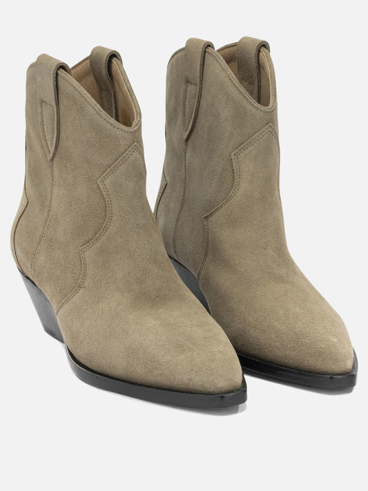 Cowboy 100% calf suede - 100% cow leather Brown - Isabel Marant Women | PLP | VIETTI Online Store | 2