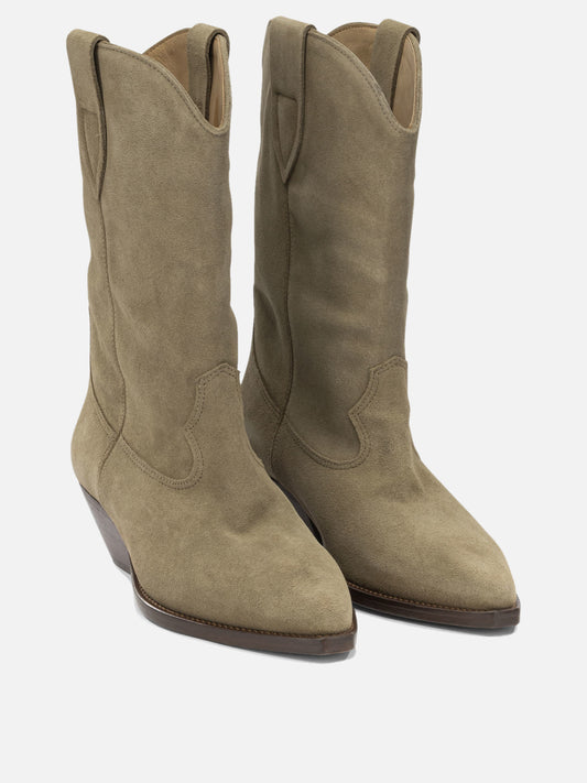Cowboy 100% calf suede - 100% cow leather Brown - Isabel Marant Women | PLP | VIETTI Online Store | 2
