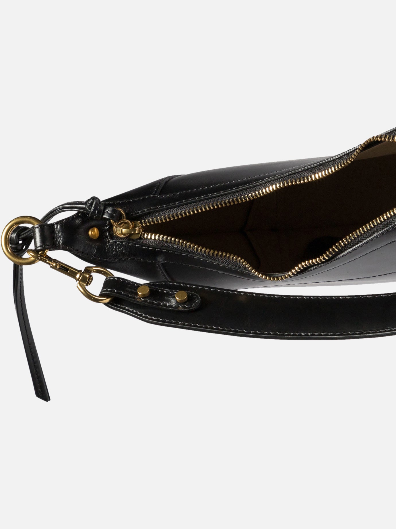 Medium bags 100% calf leather - Lining: 60% polyamide 40% polyurethane Black - Isabel Marant Women | PDP | VIETTI Online Store | Zoom-Modal_5