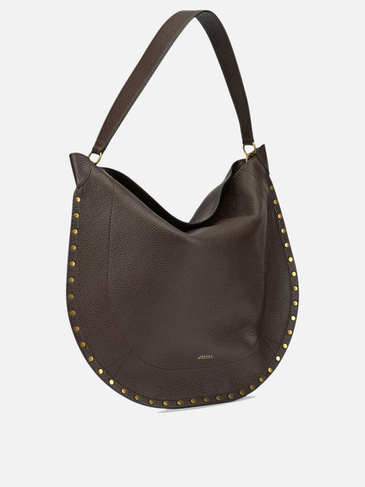 Large bags 100% cow leather - Lining: 100% cotton Brown - Isabel Marant Women | PLP | VIETTI Online Store | 2