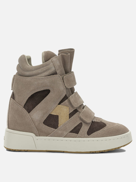Isabel Marant "IM3" high top sneakers Brown