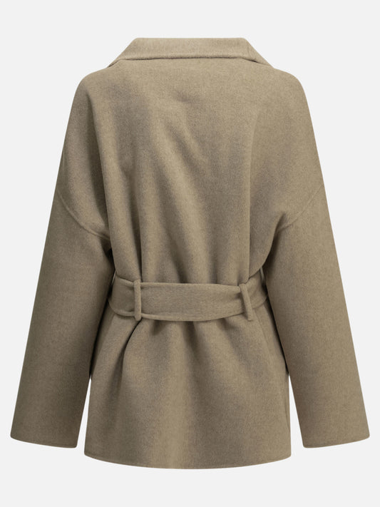 Short coats Solid colour Beige - Isabel Marant Women | PLP | VIETTI Online Store | 2