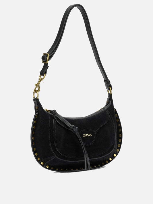 Small bags 100% calf suede - Lining: 60% polyamide 40% polyurethane - Other fabric: 100% cow leather Black - Isabel Marant Women | PLP | VIETTI Online Store | 2
