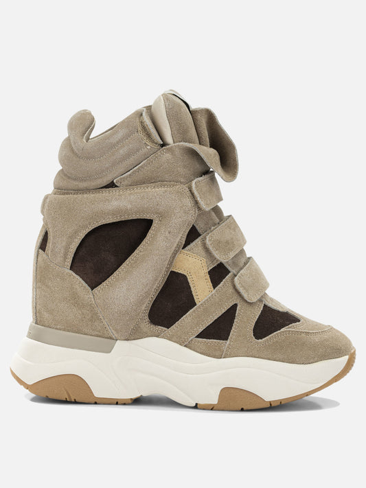 Isabel Marant "Balskee" high top sneakers Brown