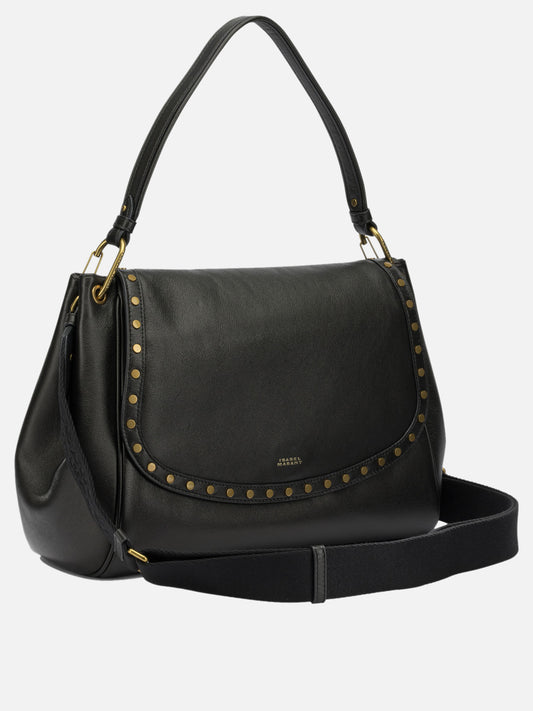 Isabel Marant "Chany" Medium Shoulder Bag Black