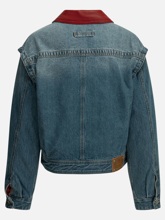 Isabel Marant "Devyn" Denim Jacket Blue