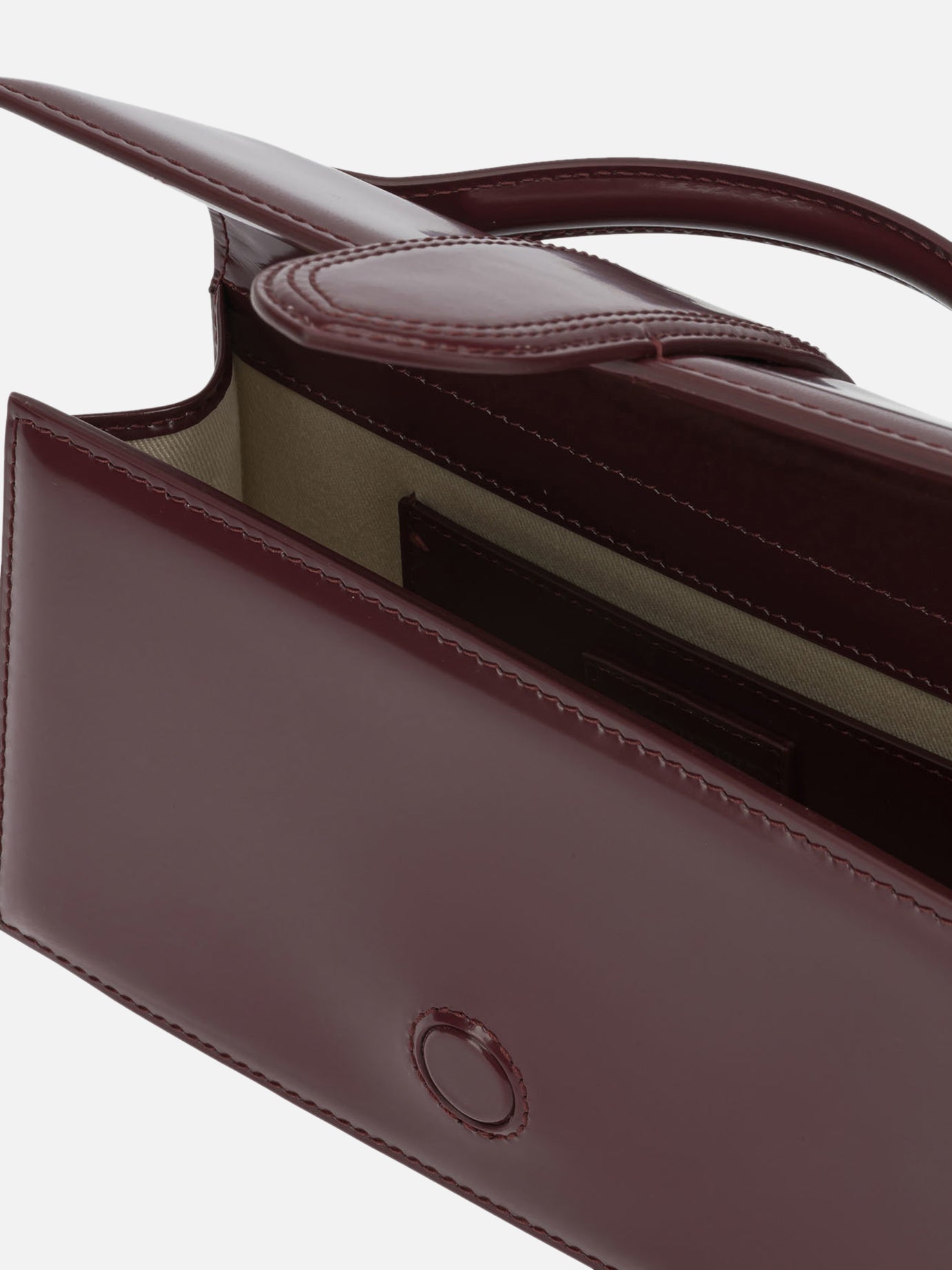 Small bags 100% calf leather - Other fabric: 100% cotton Bordeaux - Jacquemus Women | PDP | VIETTI Online Store | Zoom-Modal_5