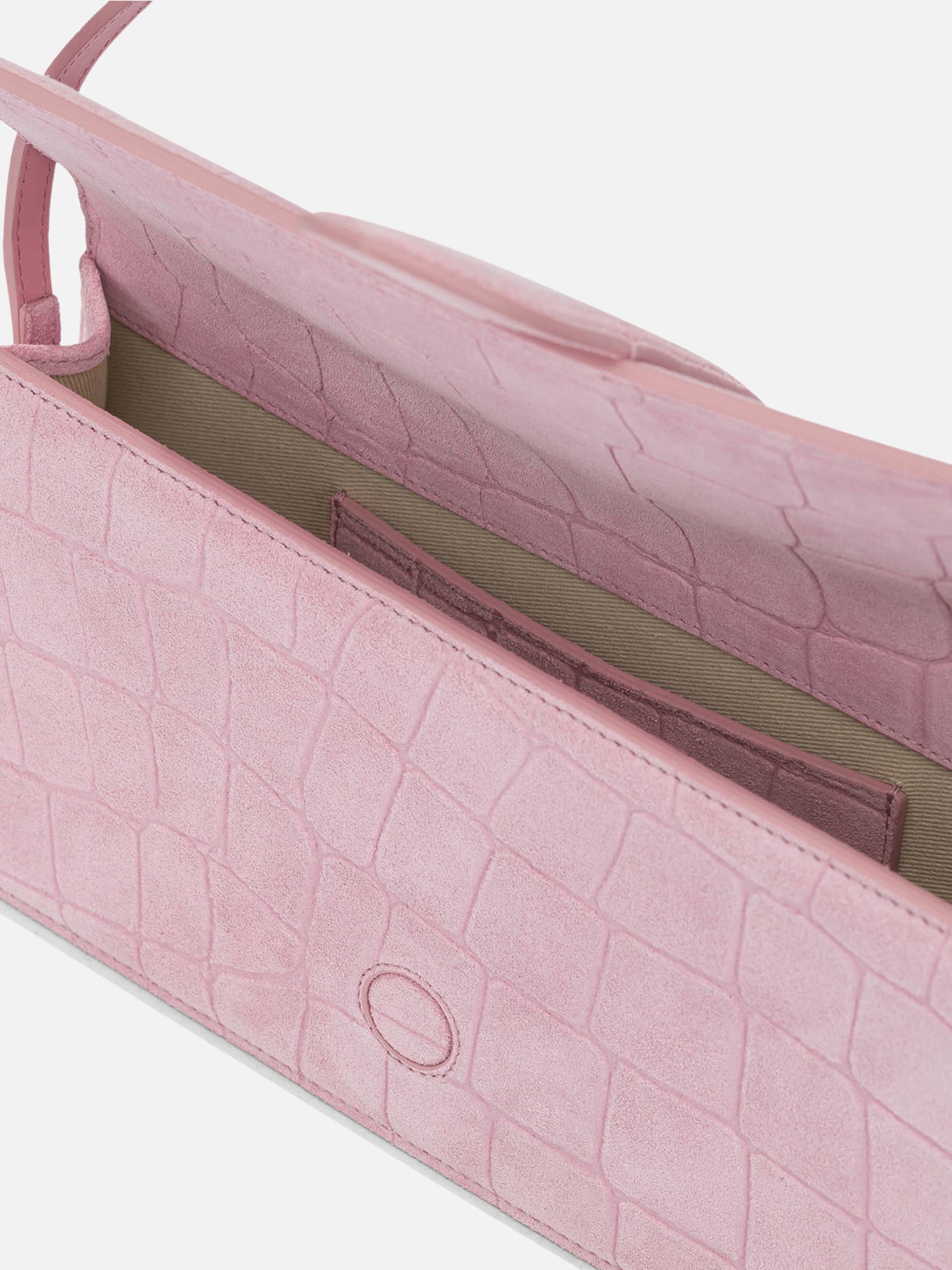 Small bags 100% cow leather - Other fabric: 100% cotton - Other fabric: 100% calf suede Pink - Jacquemus Women | PDP | VIETTI Online Store | Zoom-Modal_5