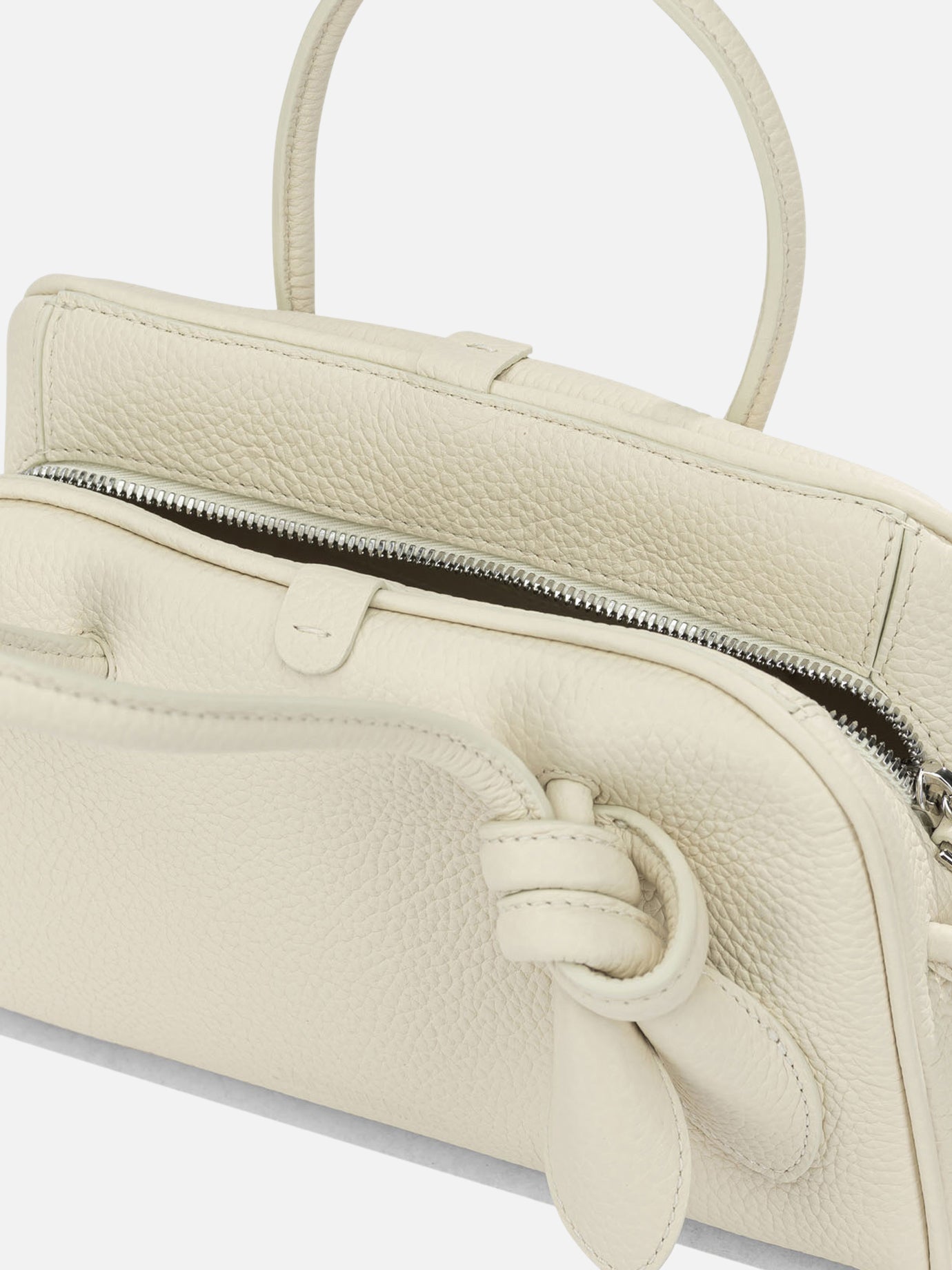 Small bags 100% calf leather - Other fabric: 100% cotton White - Jacquemus Women | PDP | VIETTI Online Store | Zoom-Modal_5