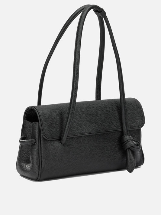 Jacquemus "Le Long Turismo" Medium Shoulder Bag Black