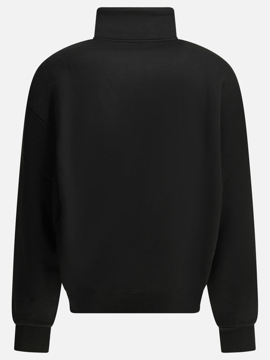 Half zip sweatshirts Logo Black - Jacquemus Men | PLP | VIETTI Online Store | 2