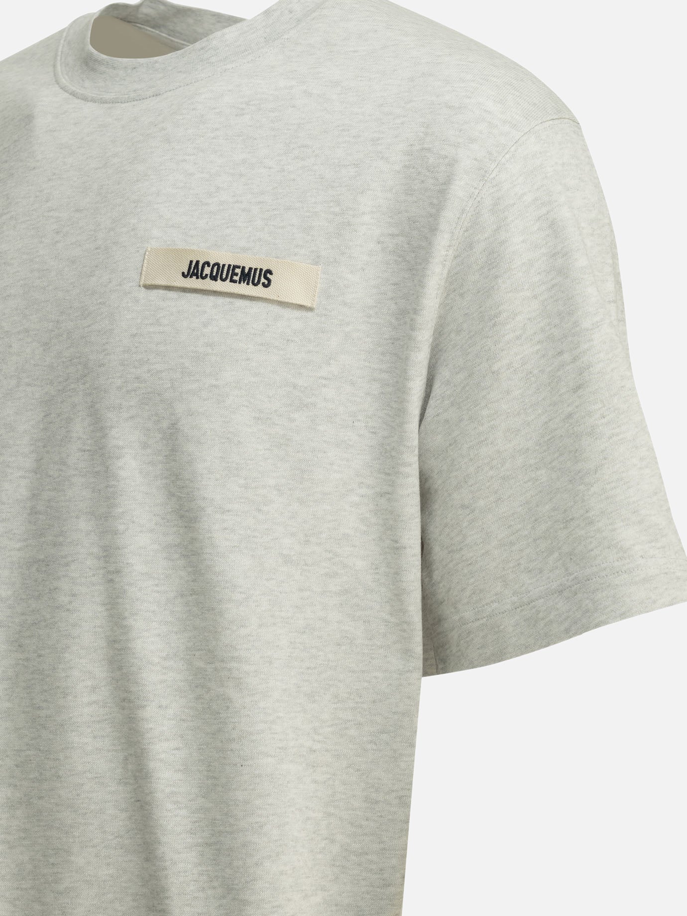 Crewneck t-shirts Logo Grey - Jacquemus Men | PDP | VIETTI Online Store | Zoom-Modal_4