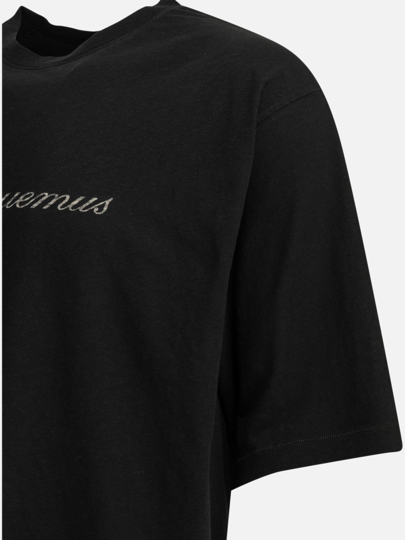 Crewneck t-shirts Logo Black - Jacquemus Men | PDP | VIETTI Online Store | Zoom-Modal_4