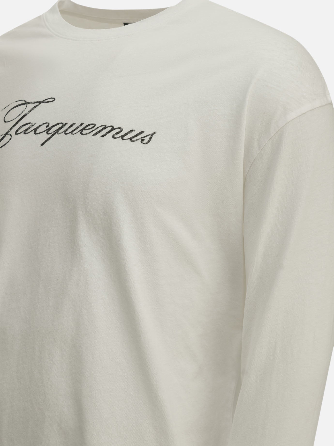 Crewneck t-shirts Logo White - Jacquemus Men | PDP | VIETTI Online Store | Zoom-Modal_4