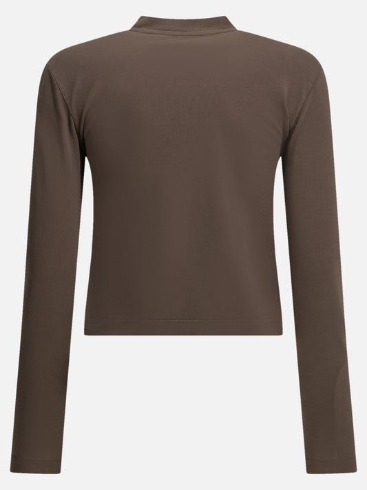 Crewneck t-shirts Logo Brown - Jacquemus Women | PDP | VIETTI Online Store | 2