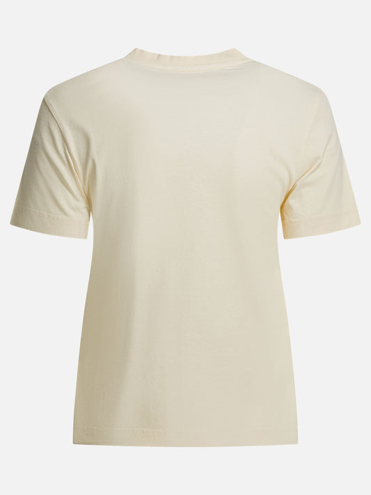 Crewneck t-shirts Logo Beige - Jacquemus Women | PLP | VIETTI Online Store | 2