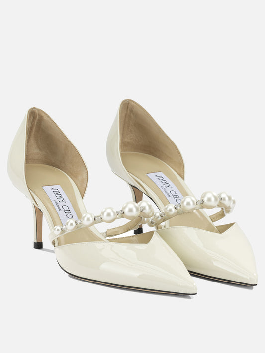 Pumps 98% calf leather 2% lamb leather - 100% calf leather White - Jimmy Choo Women | PDP | VIETTI Online Store | 2
